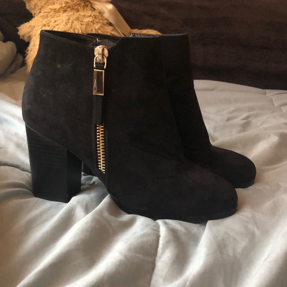 Black booties